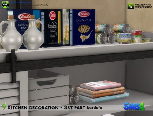kardofe_Kitchen decoration  3rd part