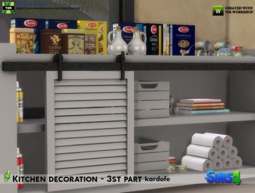 kardofe_Kitchen decoration  3rd part
