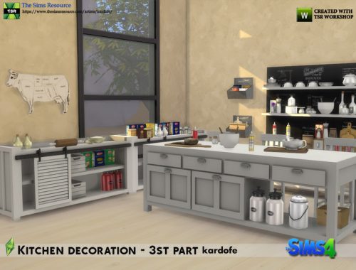 kardofe_Kitchen decoration  3rd part