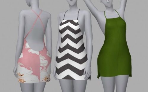 KAREN DRESS at Candy Sims 4