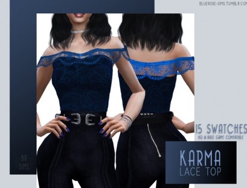 Karma Lace Set at BlueRose-Sims