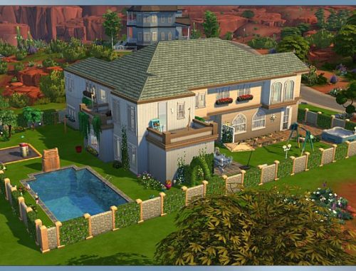 Katja house by Cappu at Blacky’s Sims Zoo