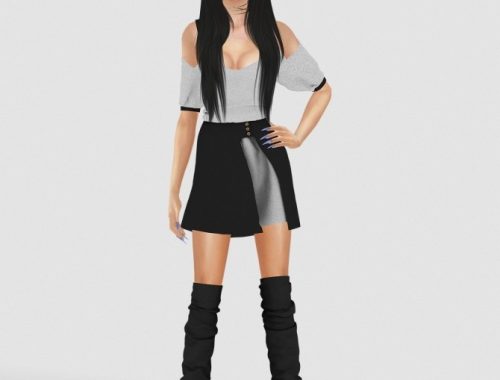 KATY DRESS by Thiago Mitchell at REDHEADSIMS