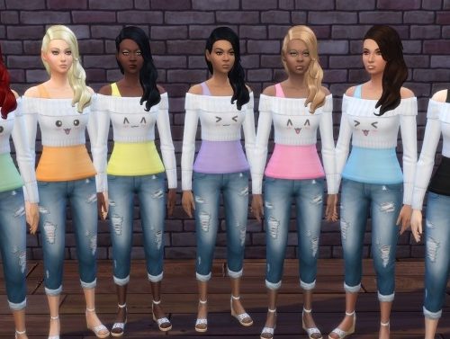 Kawaii Tops Collection by LostNlonelyGrl86