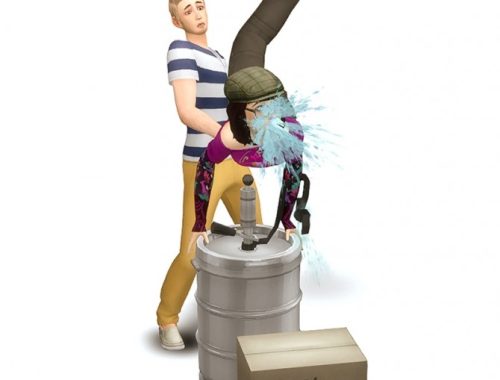 Keg stands for Discover University by Sandy at Around the Sims 4