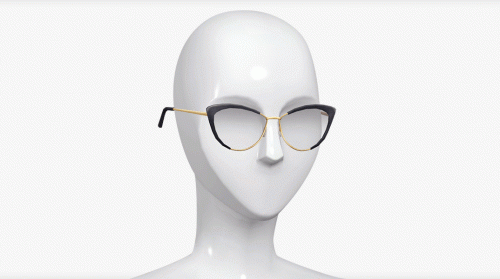 Kicky Cat-Eye Glasses at Nords-Sims