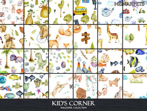 Kid's Corner Wallpaper Collection Pt I