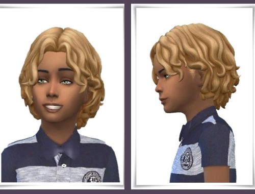 Kids Curly Mid Part Hair at Birksches Sims Blog