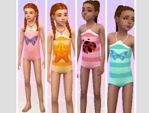 Kids Swim Suit RECOLOR