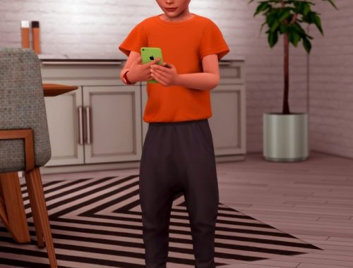 Kids with their Phone Poses at Katverse