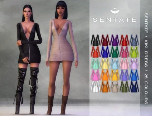 KIKI DRESS 25 COLOURS at Sentate