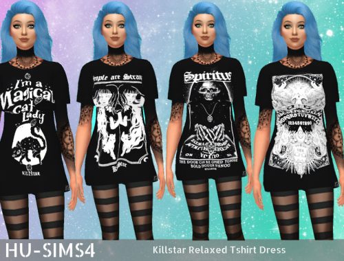 Killstar Relaxed T-shirt Dress