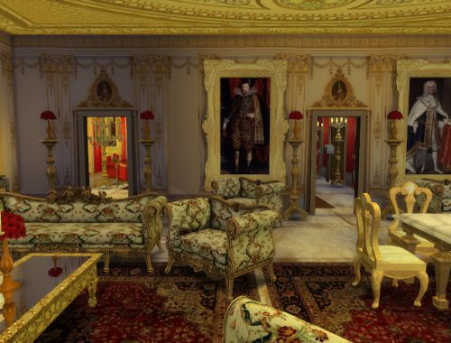 Kings & Queens Buckingham Palace Walls at Anna Quinn Stories