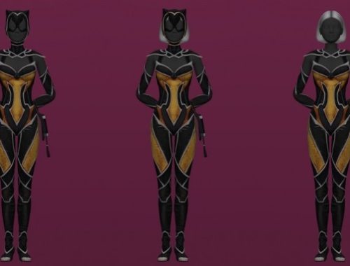 Kitana Cat Set Mortal Combat 11 at Astya96