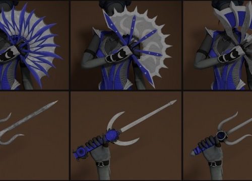 Kitana Outfits & Accessories Pack (Remaster) at Astya96