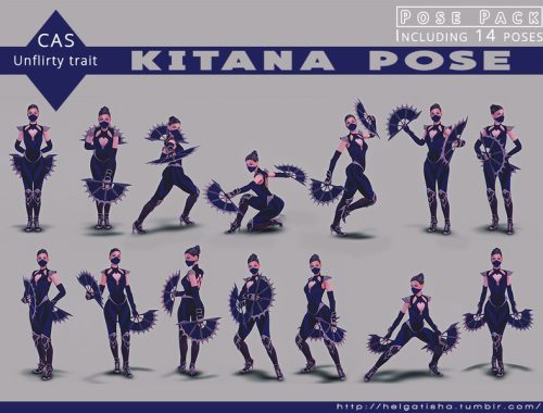 Kitana pose