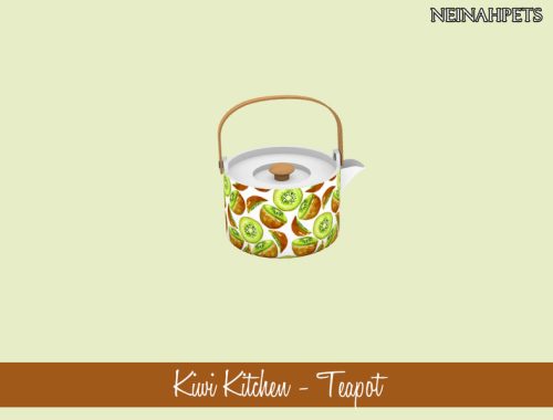 Kiwi Kitchen Decor {Mesh Required}