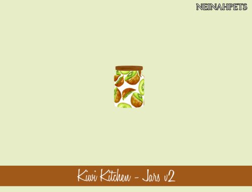 Kiwi Kitchen Decor {Mesh Required}
