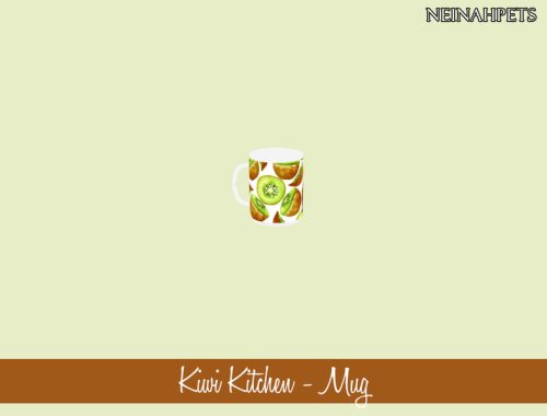 Kiwi Kitchen Decor {Mesh Required}
