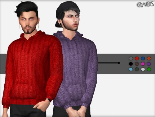 Knit Hoodie