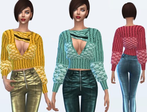 Knitted CropTop