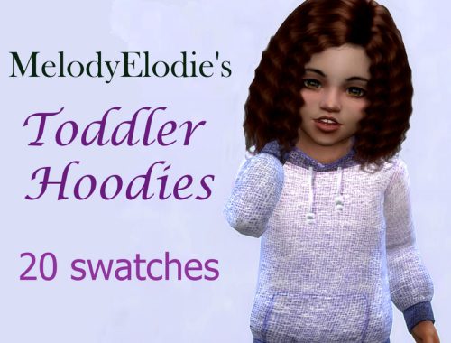 Knitted Toddler Hoodies