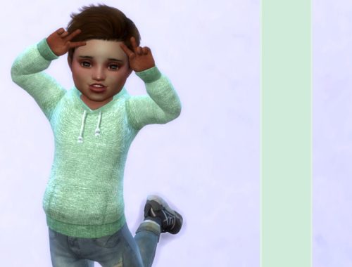 Knitted Toddler Hoodies