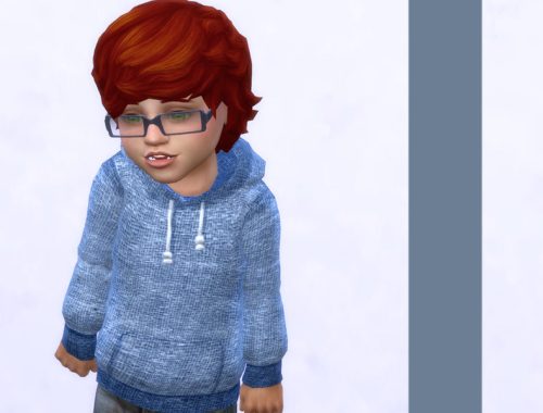 Knitted Toddler Hoodies
