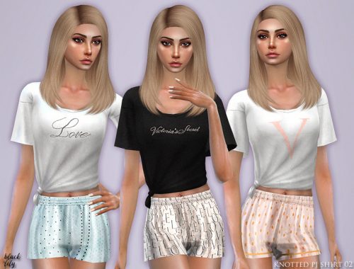 Knotted PJ Shirt 02