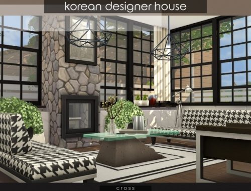 Korean Designer House at Cross Design