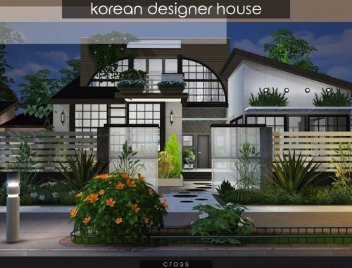 Korean Designer House at Cross Design