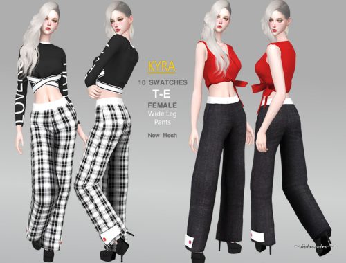 KYRA - Wide-leg pants