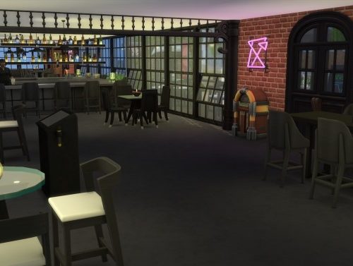 La Banana Molona Karaoke bar (No CC) by mamba_black at Mod The Sims