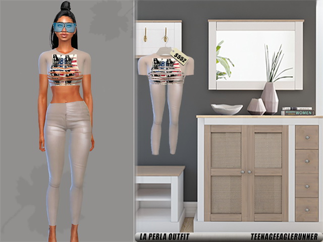 The Sims Resource - la perla teens underwear
