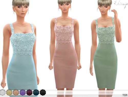 Lace Bodice Dress