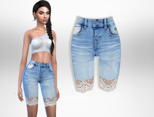 Lace Capri