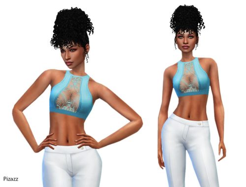 Lace Crop Top 2