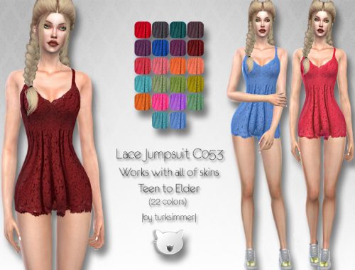 Lace Jumpsuit C053