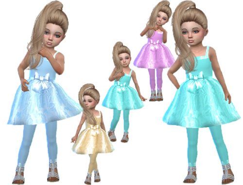 Lace toddler dress