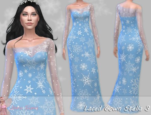 Laced Gown Stella 3 - City Living needed!