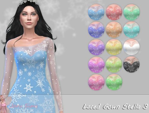 Laced Gown Stella 3 - City Living needed!