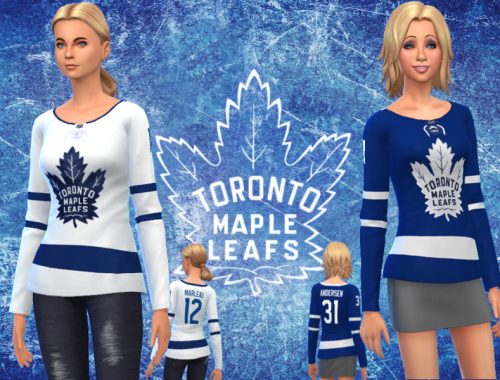 Ladies Toronto Maple Leafs jerseys