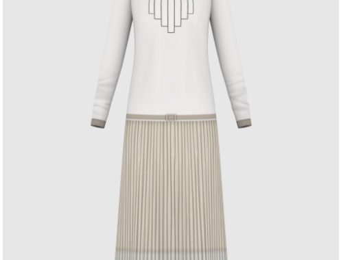 Lady Mary’s Day Dress at Happy Life Sims
