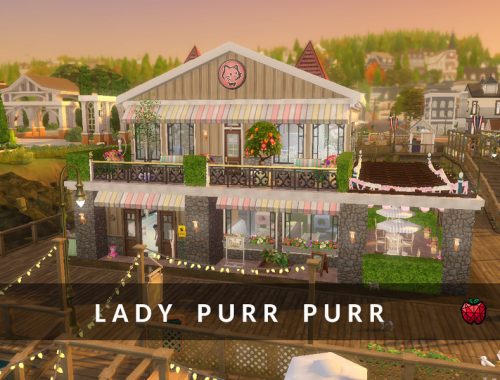 Lady Purr Purr - Cat Cafe - NO CC