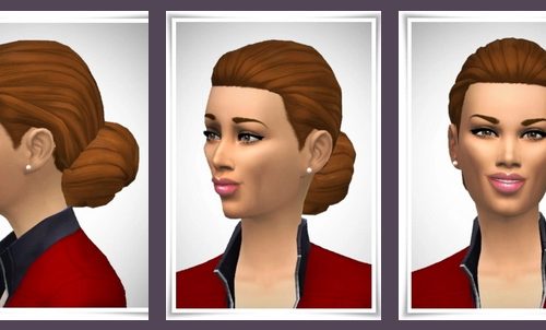 Lady Smooth Knot Hair at Birksches Sims Blog