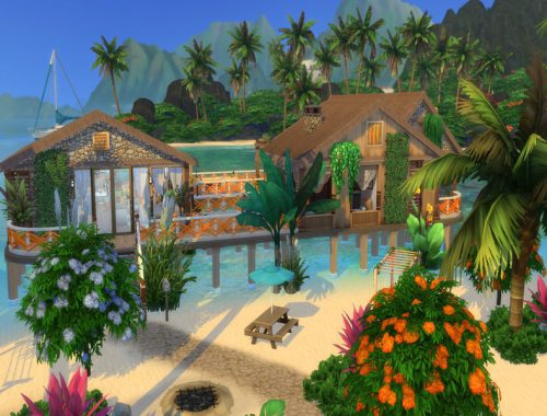 Lagoon Beach Hut