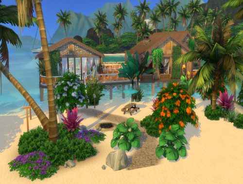 Lagoon Beach Hut