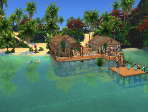 Lagoon Beach Hut