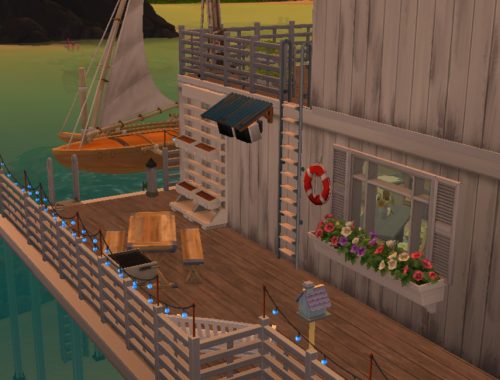Lagoon boathouse