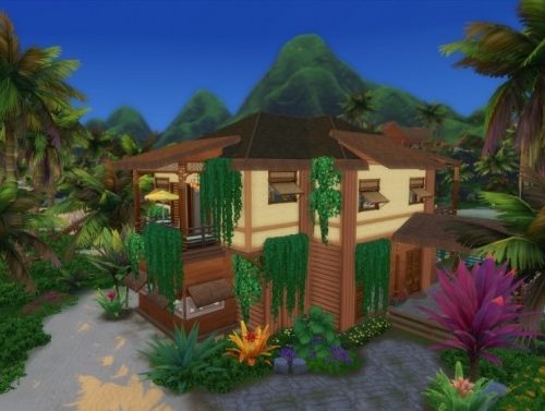 Lagoon Family Home No CC by Caradriel at Mod The Sims